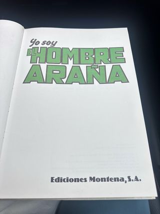 COMIC HOMBRE ARAÑA EDICION 1980