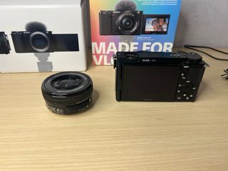 Cámara Sony ZV-E10 Kit + objetivo E 3.5-5.6/PZ