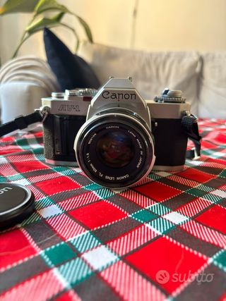 Canon AV-1 Fotocamera Reflex Analogica
