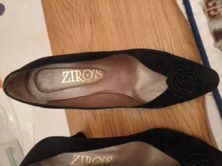 Zapatos Ziros Talla 39 Negros