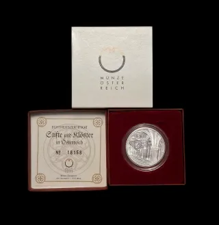 PLATA AUSTRIA 10€ 2008 PROOF