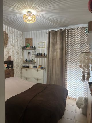 Funda nórdica, manta y cortina