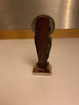 Sacra Famiglia peltro argentato