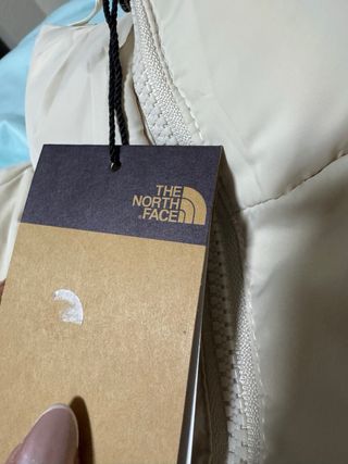 Chaqueta The North Face Beige y Blanca