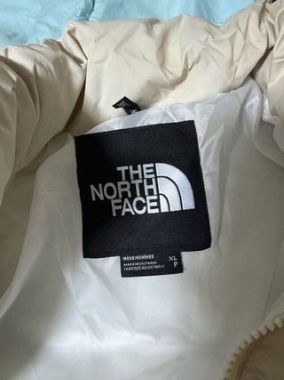 Chaqueta The North Face Beige y Blanca