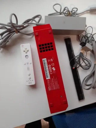 Nintendo Wii Roja Completa