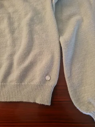 Jersey niña con volantes y encaje