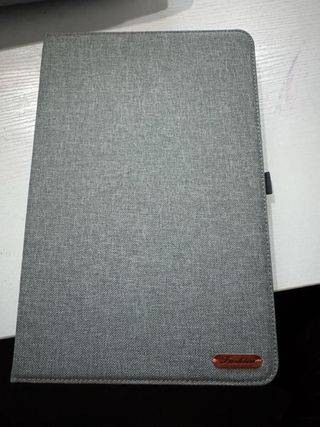 Custodia in tela grigia Lenovo con supporto per penna