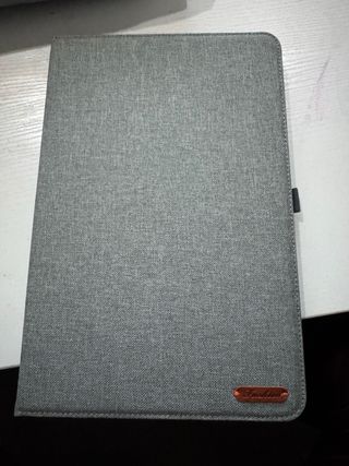 Custodia in tela grigia Lenovo con supporto per penna