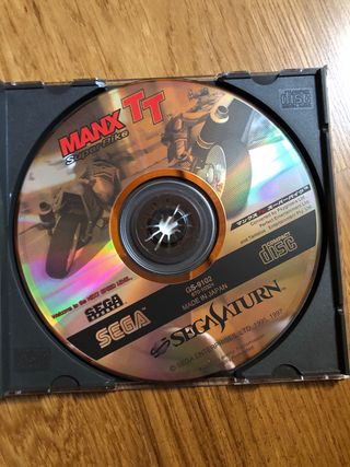 Manx TT Superbike Sega Saturn Japonés