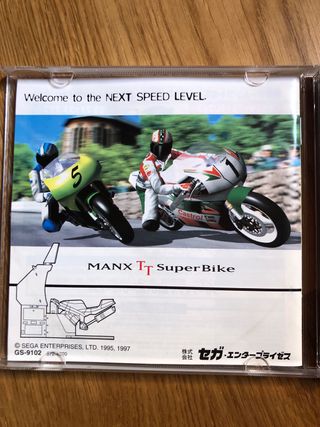 Manx TT Superbike Sega Saturn Japonés
