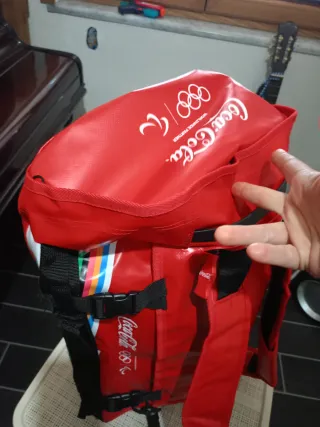 Num. 2 pezzi Zaino e borsone Cola Olimpiadi Milano