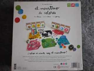 Juego de mesa El monstruo de colores
