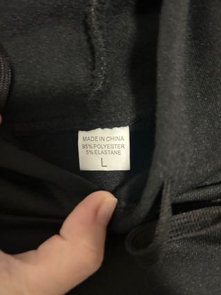 Sudadera Negra con Logo