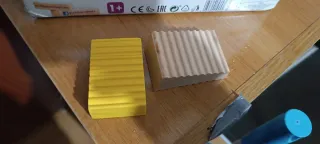 Juego de construcción de madera