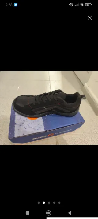 Zapatillas Sparco Urban Negro/Gris