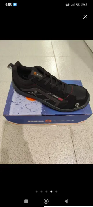 Zapatillas Sparco Urban Negro/Gris