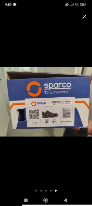 Zapatillas Sparco Urban Negro/Gris