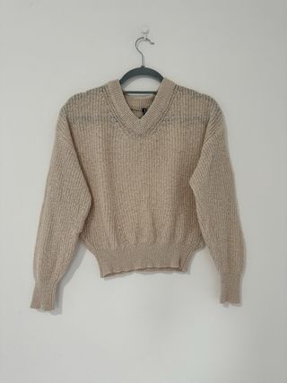 2 Jersey Morado, beige Talla S