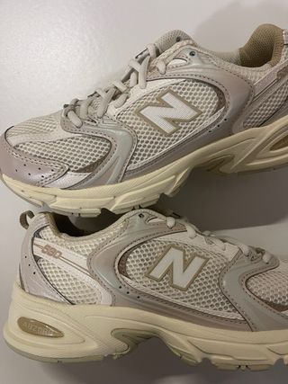 New Balance 530 Beige/Bianco Tg. 38.5