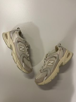 New Balance 530 Beige/Bianco Tg. 38.5