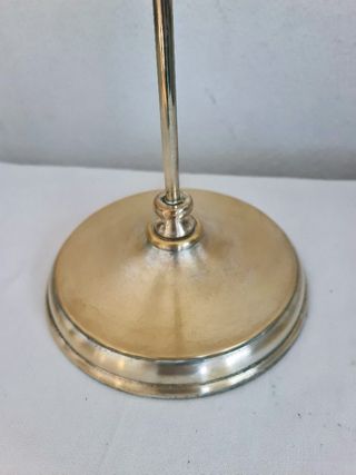 Lámpara de metal estilo quinqué vintage