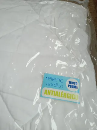 Dos sacos nórdicos con relleno