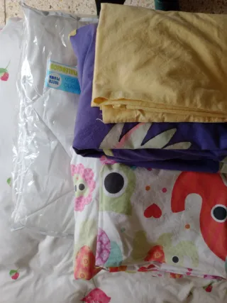 Dos sacos nórdicos con relleno