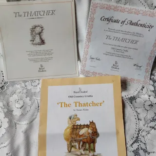 The Thatcher Royal Doulton Old Country Craft