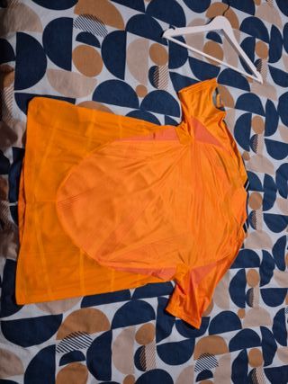 Camiseta Real Madrid Adidas Naranja Talla L