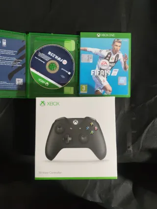 Mando Xbox + 2 juegos