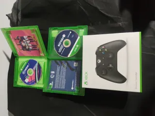 Mando Xbox + 2 juegos