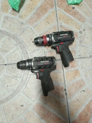 2 Aparafusadoras Parkside Performance 12V
