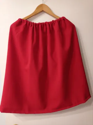 Disfraz Caperucita Roja: Capa y Falda