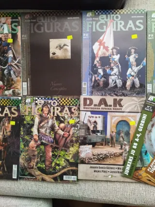 Lote 11 Revistas eurofiguras y más