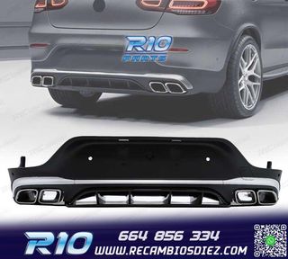 DIFUSOR MERCEDES CLASE GLC C253 COUPE + COLAS ESCAPE