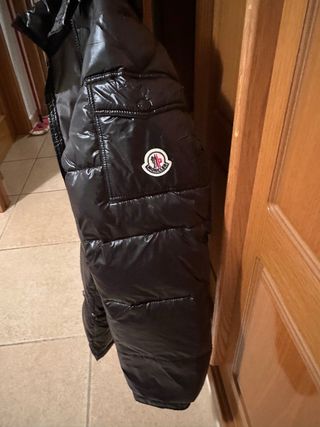 Moncler plumífero negro talla XL