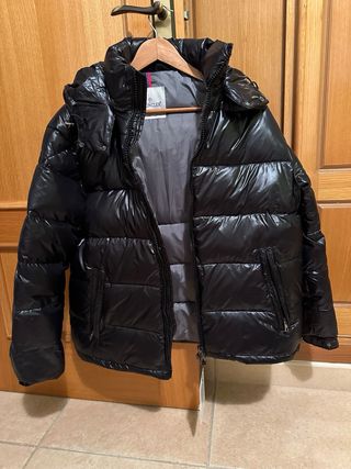 Moncler plumífero negro talla XL
