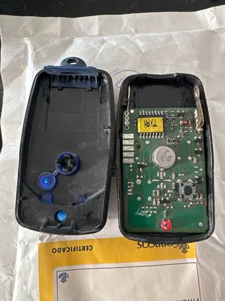 Mando Garaje Nice Flo Negro