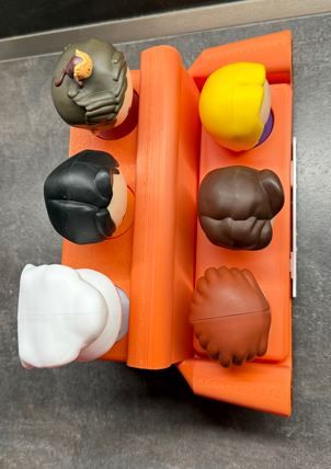 Expositor Figuras Friends McDonald's