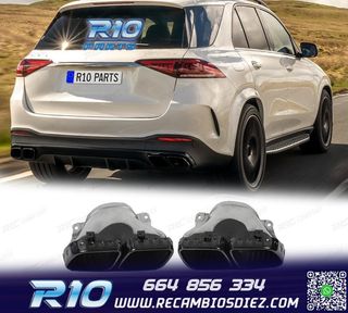 COLAS DE ESCAPE MERCEDES GLE W167 19- LOOK GLE63 NEGRO