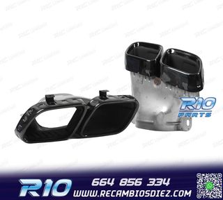 COLAS DE ESCAPE MERCEDES GLE W167 19- LOOK GLE63 NEGRO