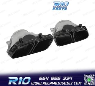 COLAS DE ESCAPE MERCEDES GLE W167 19- LOOK GLE63 NEGRO