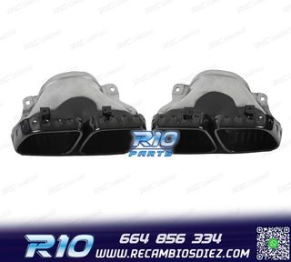 COLAS DE ESCAPE MERCEDES GLE W167 19- LOOK GLE63 NEGRO