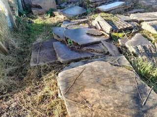 Piedra arenisca de mamposteria