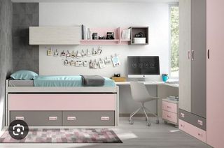 DORMITORIOS JUVENILES: nidos, compactos, literas..