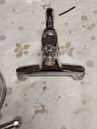 Monomando Ducha Completo Metal