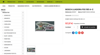 Lijadora Bosch PSS 180 A