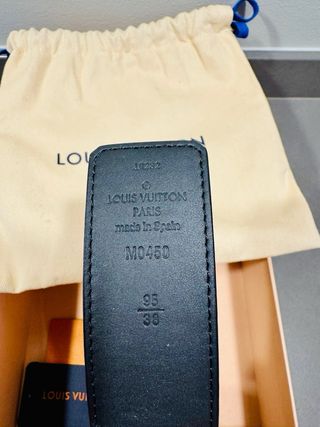 Cinturone Louis Vuitton reversibile taglia 95