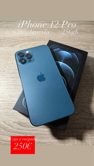 iPhone 12 Pro 256GB Azul